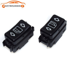 Left+Right Control Power Window Switch For Mercedes Benz 190 260 300 350 420 560 6B93BC-57