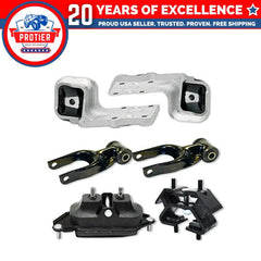 Fits 1997-2005 Chevrolet Venture 3.4L 2WD Motor & Trans Mount Set 6pcs 6B93BC-57