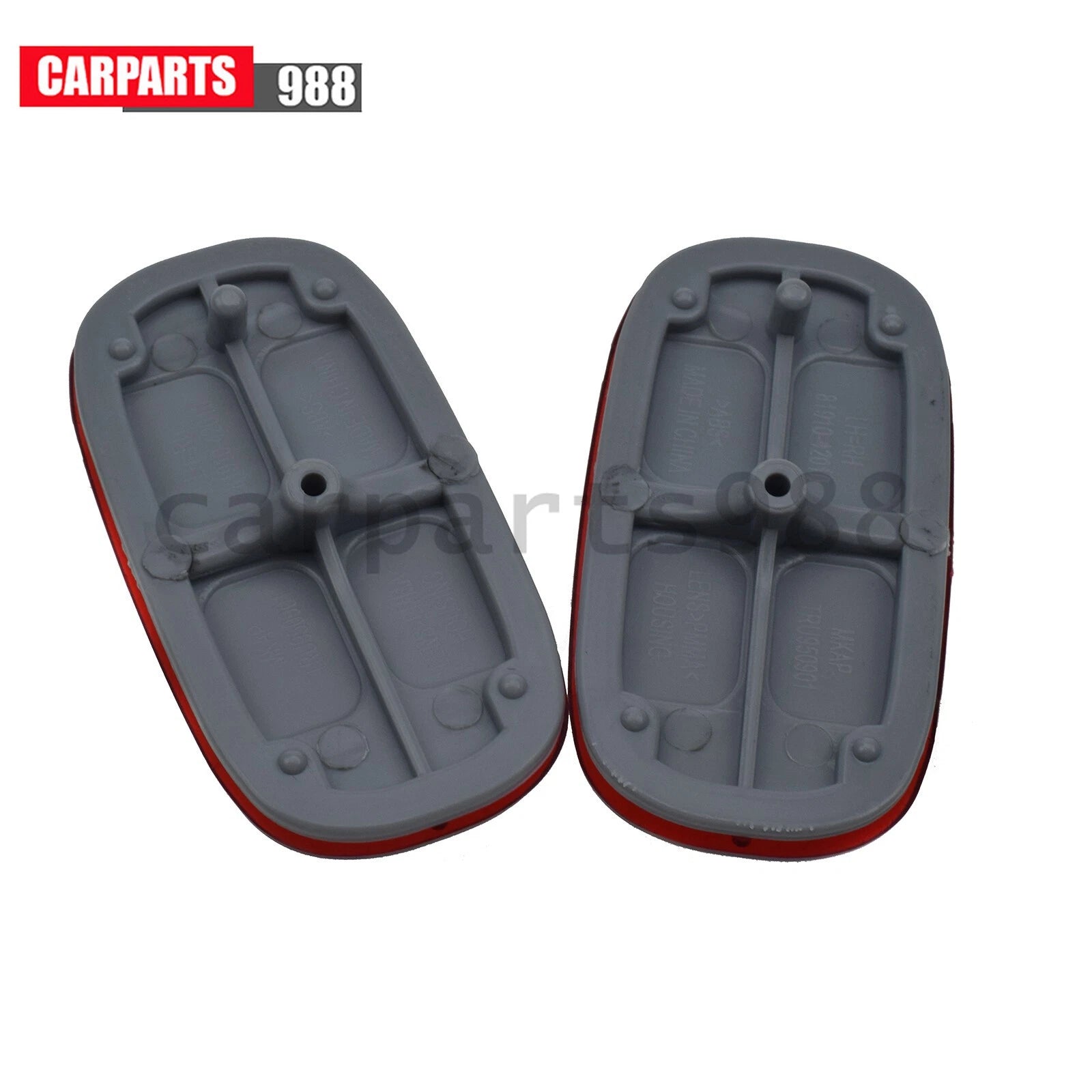 Pair Rear Bumper Reflector Lamp LH=RH For Toyota Rav4 81910-42010 TO2866101 6B93BC-57