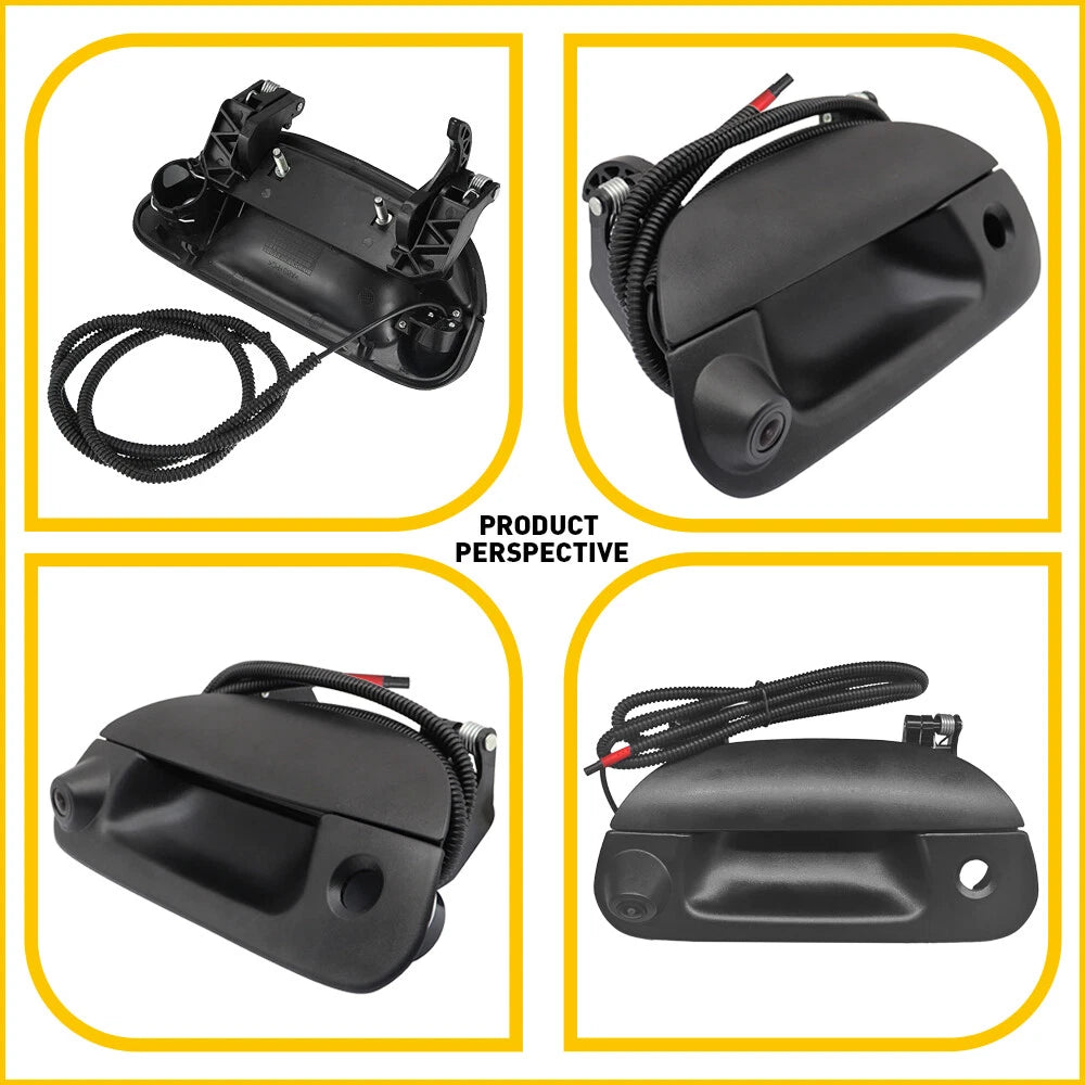 Rear View Backup Tailgate Handle Camera For 1999-2006 Ford F250 F350 F450 AUXITO AUXITO