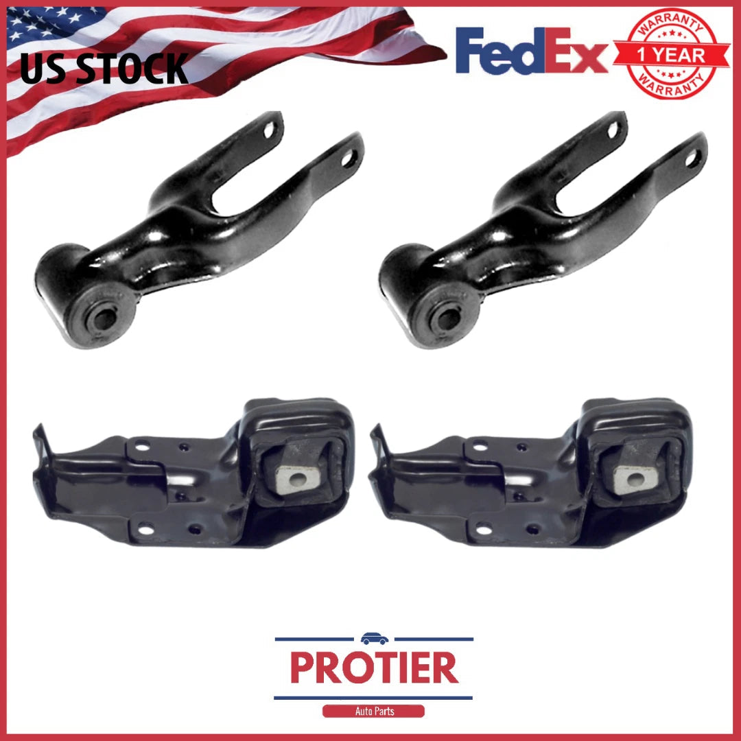 Engine Motor Mounts 4Pcs Set for 2000 - 2005 Chevrolet Impala 3.4L 6B93BC-57
