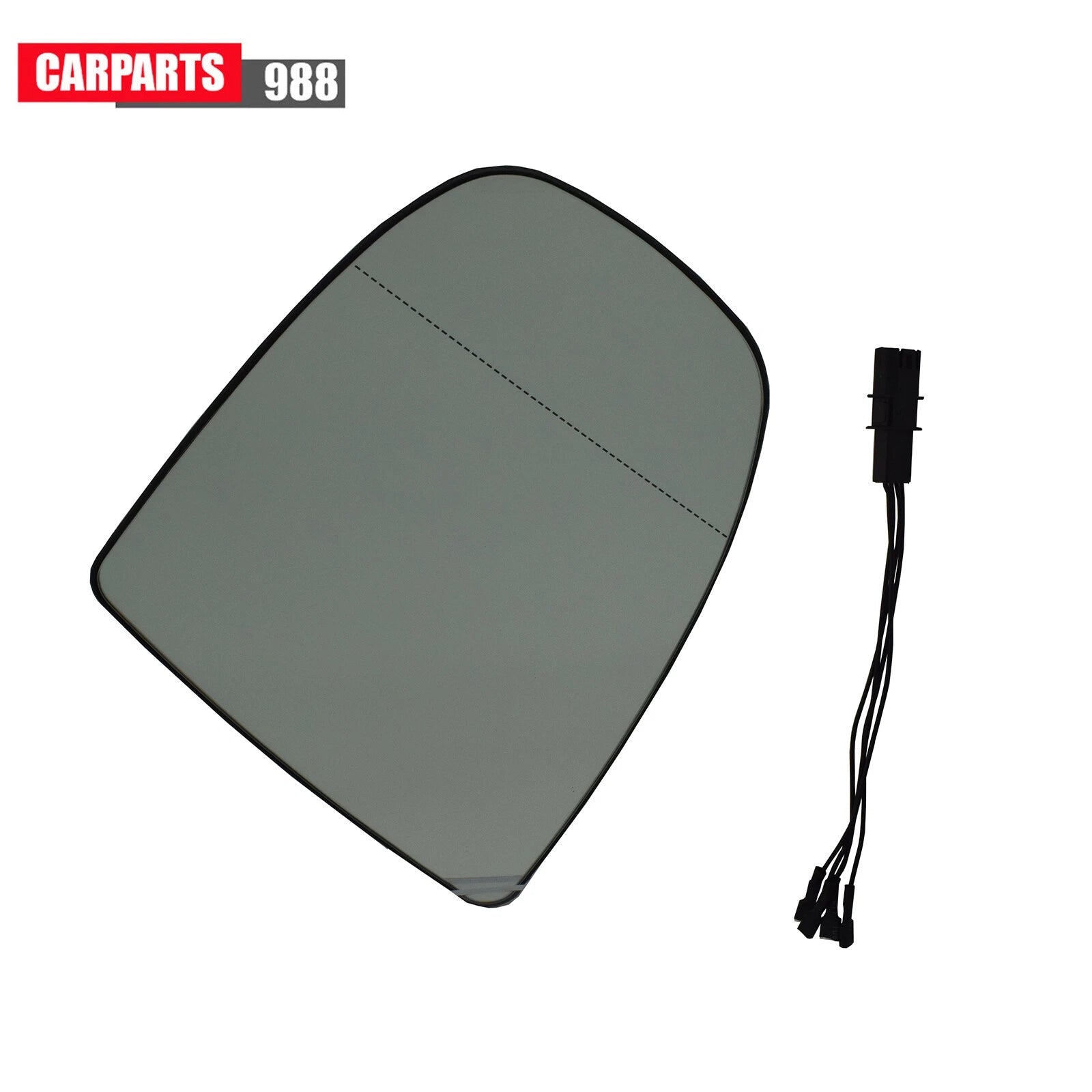 Left Side Rearview Mirror Glass Heated For 2007-2014 BMW E70 E71 E72 51167174981 6B93BC-57