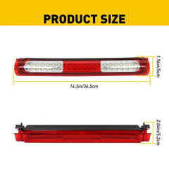 FIT FOR 1997 1998 1999 2003 FORD F150 THIRD 3RD BRAKE LIGHT CARGO LAMP BAR Red 6B93BC-57