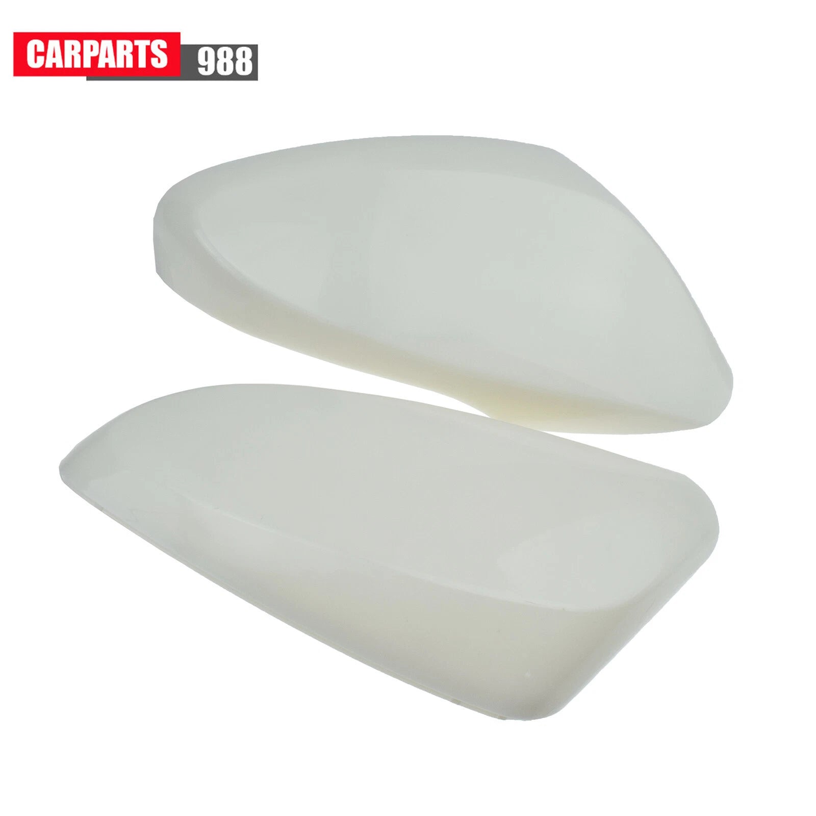 Left Right Mirror Cover Black / White For Hyundai Elantra 876163X000 876263X000 6B93BC-57