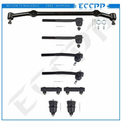9pcs Front Tie Rod Ends Ball Joints For Chevy Caprice Impala Buick Roadmaster 6B93BC-57