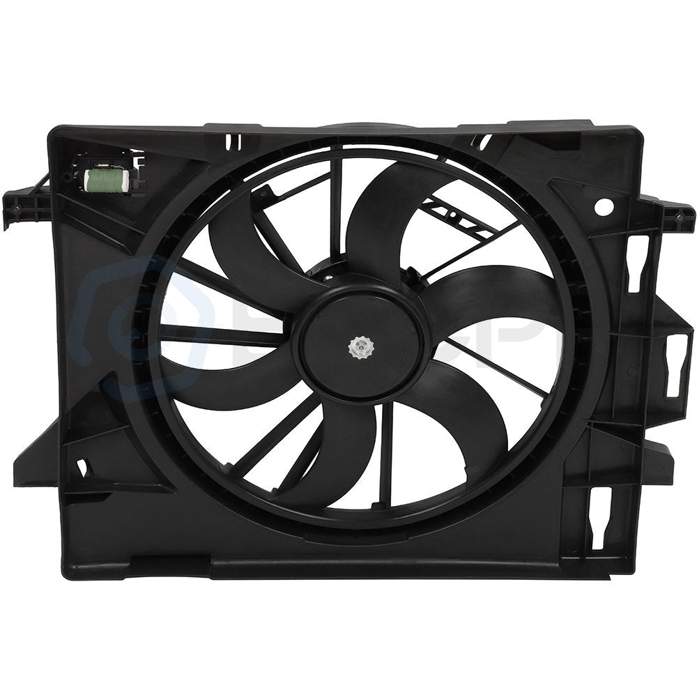 Electric Radiator Cooling Fan Kit For 2012 2013 2014 2015 Ram C/V 6B93BC-57