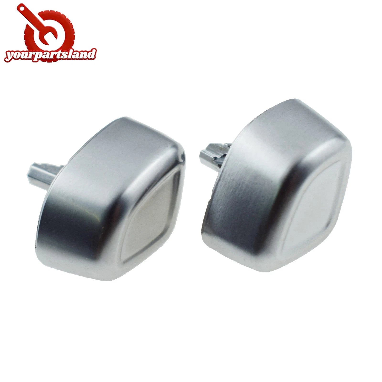 Silver Seat Headrest Switch Button Cover Left Right For Mercedes W212 W166 W292 6B93BC-57