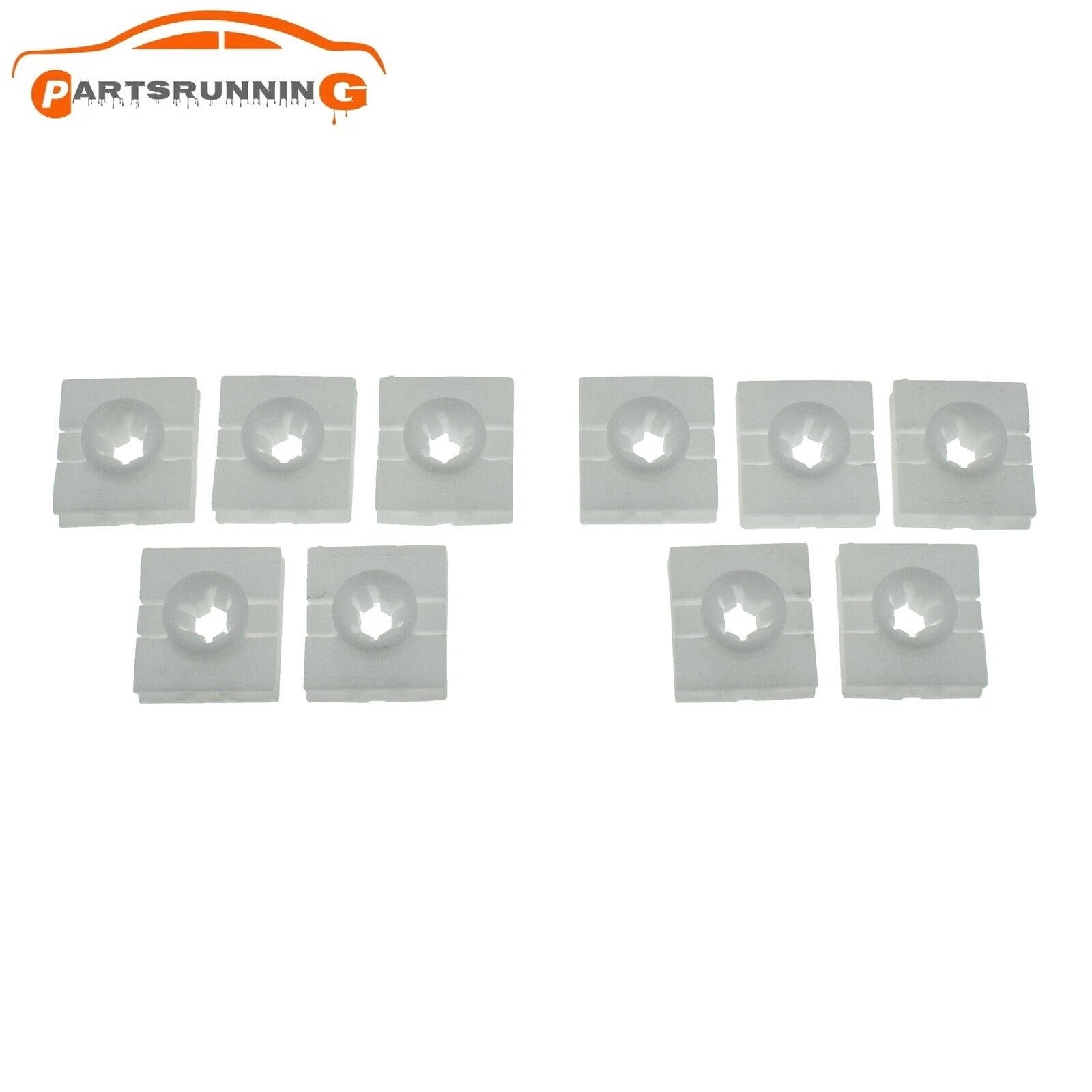 Set of 10 Rocket Molding Clips For Mercedes Smart Fortwo 2008-2016 000-991-20-98 6B93BC-57