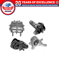 Motor & Trans Mount 4PCS Set Compatible for 97-99 Chevy Malibu 2.4L / 97-01 6B93BC-57