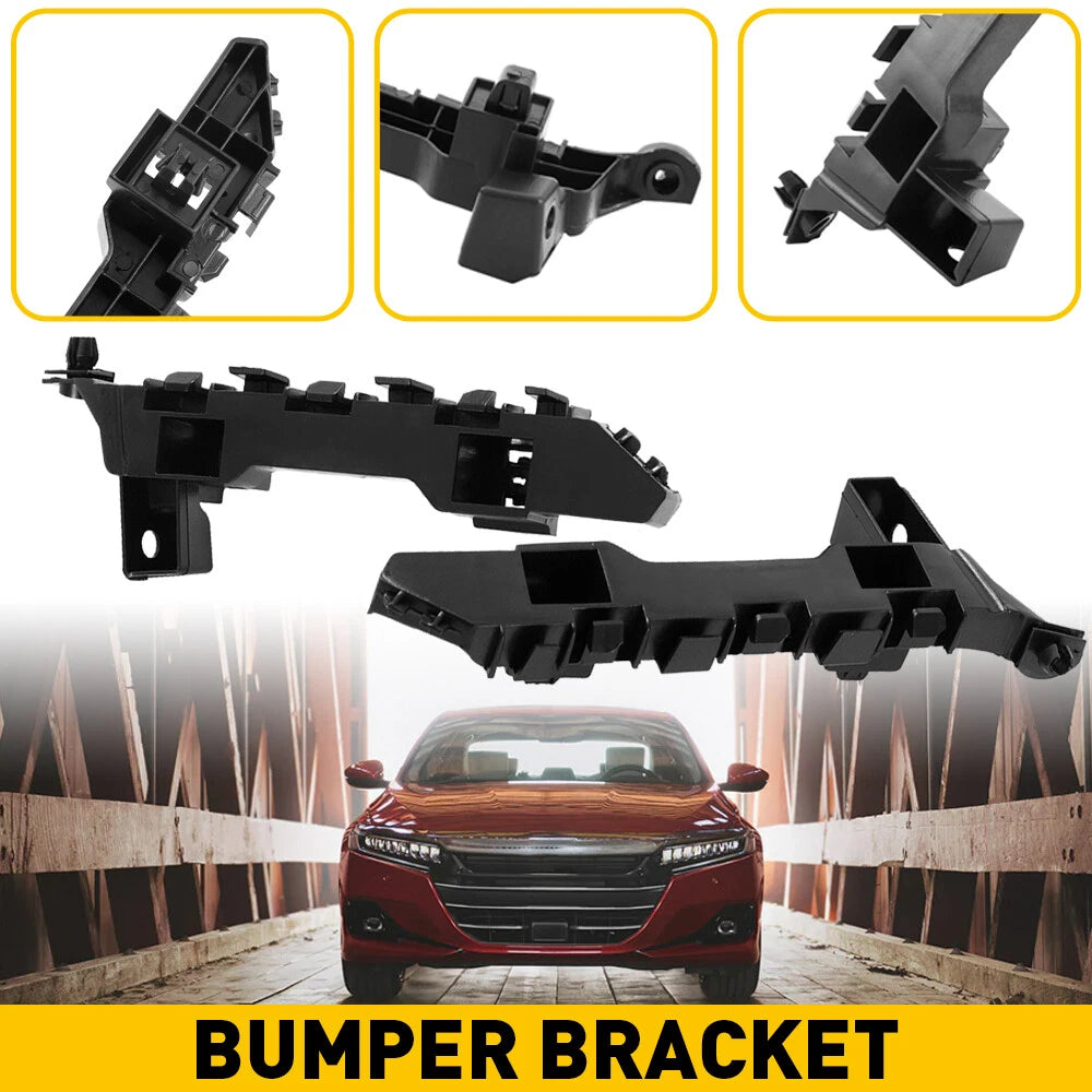 For 2018-2021 Honda Accord Front Bumper Retainer Brackets Driver Passenger Side 6B93BC-57