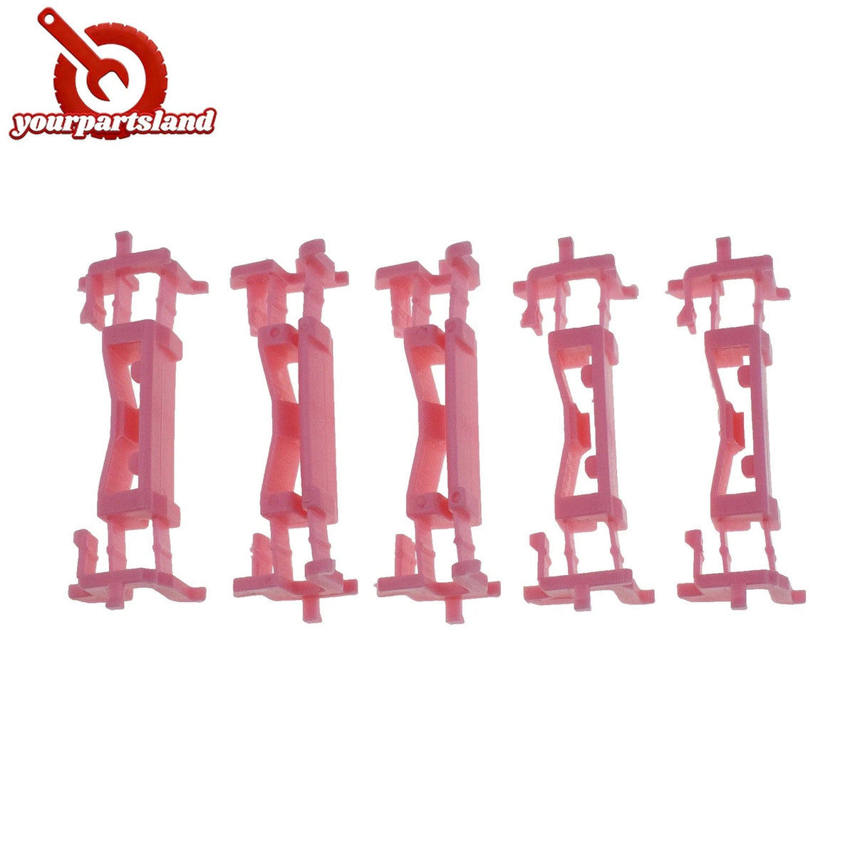 5PCS Roof Molding Clips Pink 7403A143 For Mitsubishi Lancer 2.0L 2.4L 2008-2017 6B93BC-57
