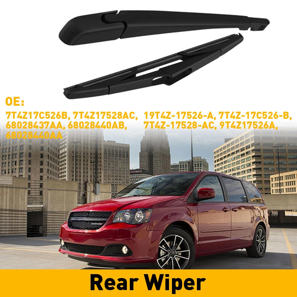 Rear Wiper Arm & For Blade 2008-2010 DODGE GRAND CARAVAN CHRYSLER TOWN & COUNTRY 6B93BC-57