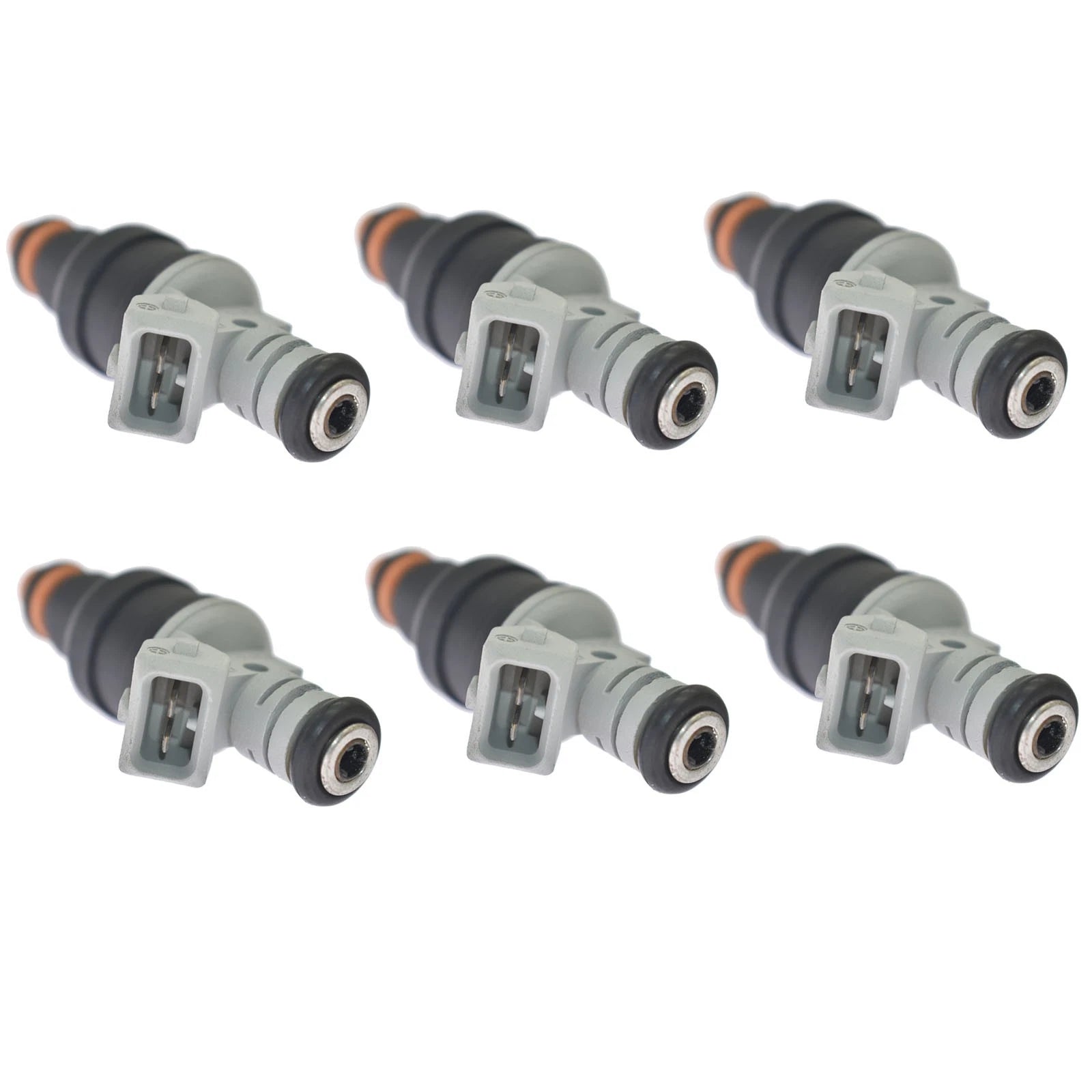 6pcs Fuel Injector for 1986-1989 Ford E-150 F-150 LINCOLN MERCURY 0280150727 6B93BC-57