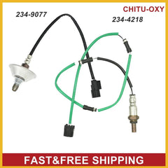 2Pcs Up&Downstream Oxygen Sensor For Honda 2009-2010 1.5L 234-9077 234-4218 6B93BC-57