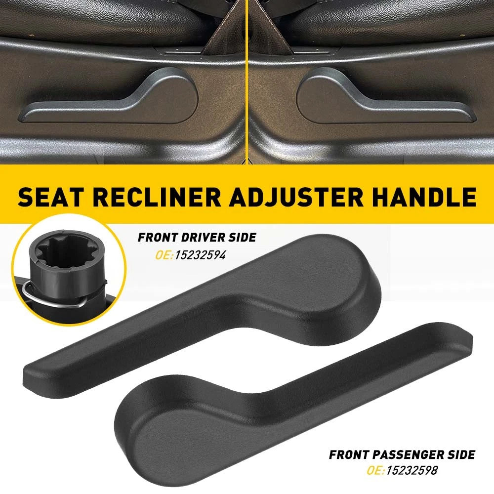 2X Seat Lever Handle Recliner LH RH For Chevrolet Silverado GMC Sierra 2007-2014 6B93BC-57