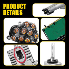 For 2011-13 BMW 5-Series 528i/535i Xenon Ballast Bulb LED Module Diode RH+LH EOA 6B93BC-57
