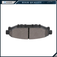 Rear Brake Calipers Brake Pads Set 6Pcs  Kit For 2008-2014 Subaru Impreza