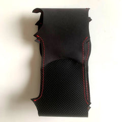 Suede&Hole Leather Steering Wheel Hand Sewing Wrap Cover For Mini Cooper 2016+