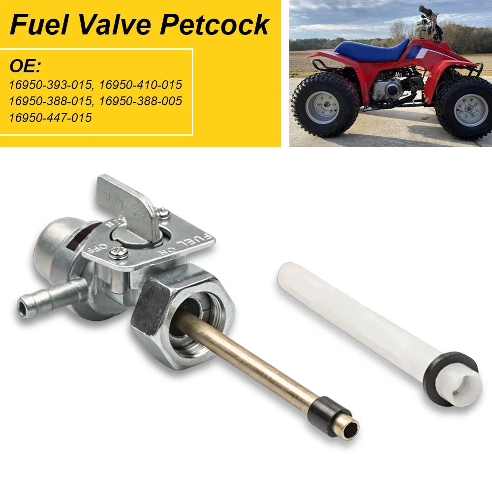 Fuel Petcock Fits for 1988-2000 Honda FourTrax 300 TRX300FW 4x4 16950-393-015 EA 6B93BC-57