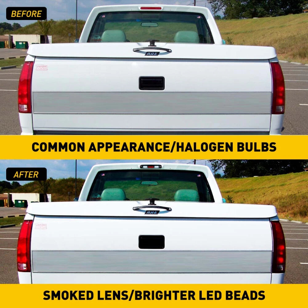 LED 3RD Third Tail Brake Light Cargo Lamp For Chevy Silverado GMC Sierra Smoke A 6B93BC-57