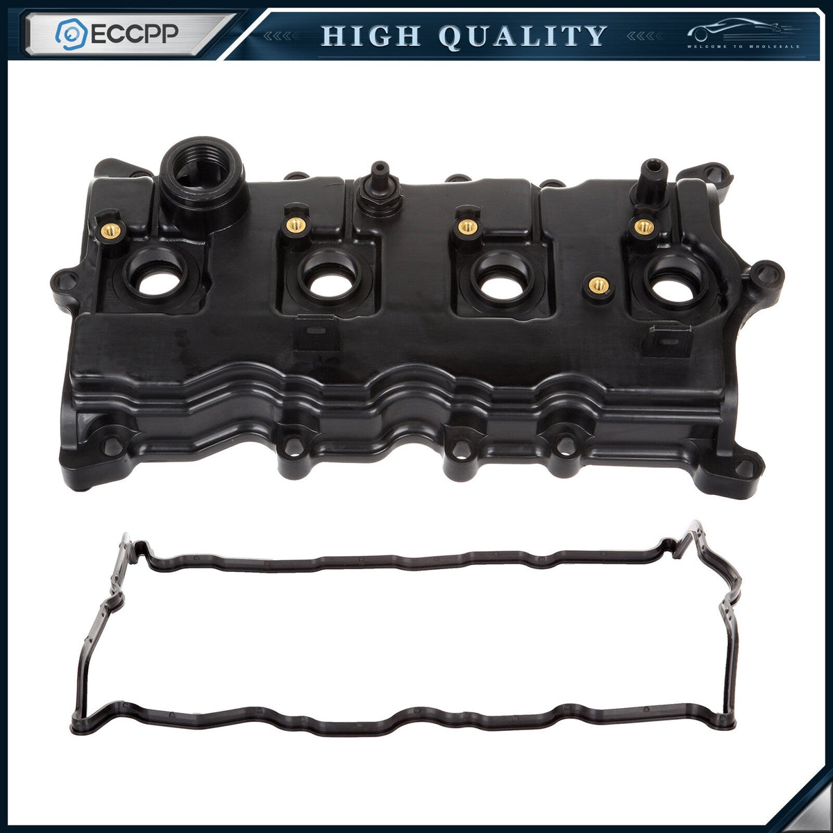 Valve Cover W/ Gasket For 2007-2013 Nissan Altima Sentra 2.0L l4 GAS DOHC 6B93BC-57