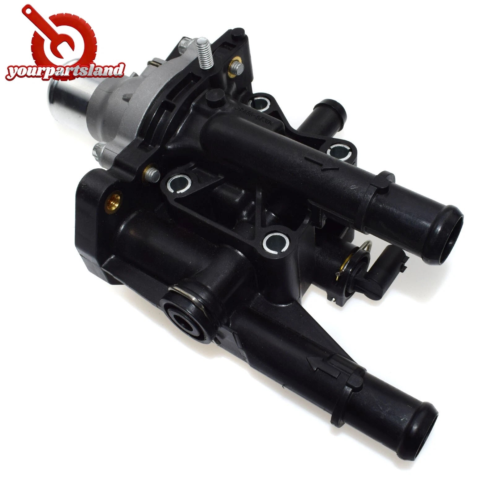 Engine Thermostat W/ Sensor For 11-15 Chevrolet Cruze Sonic Trax 1.8 1.6L 6B93BC-57