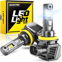 AUXITO H11 LED Headlight Kit Low Beam Bulb Canbus Super Bright 6500K White EOA AUXITO