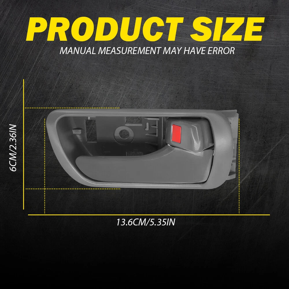 Interior Door Handle Inside Right Passenger Side Gray For Toyota Camry 2002-06 A 6B93BC-57