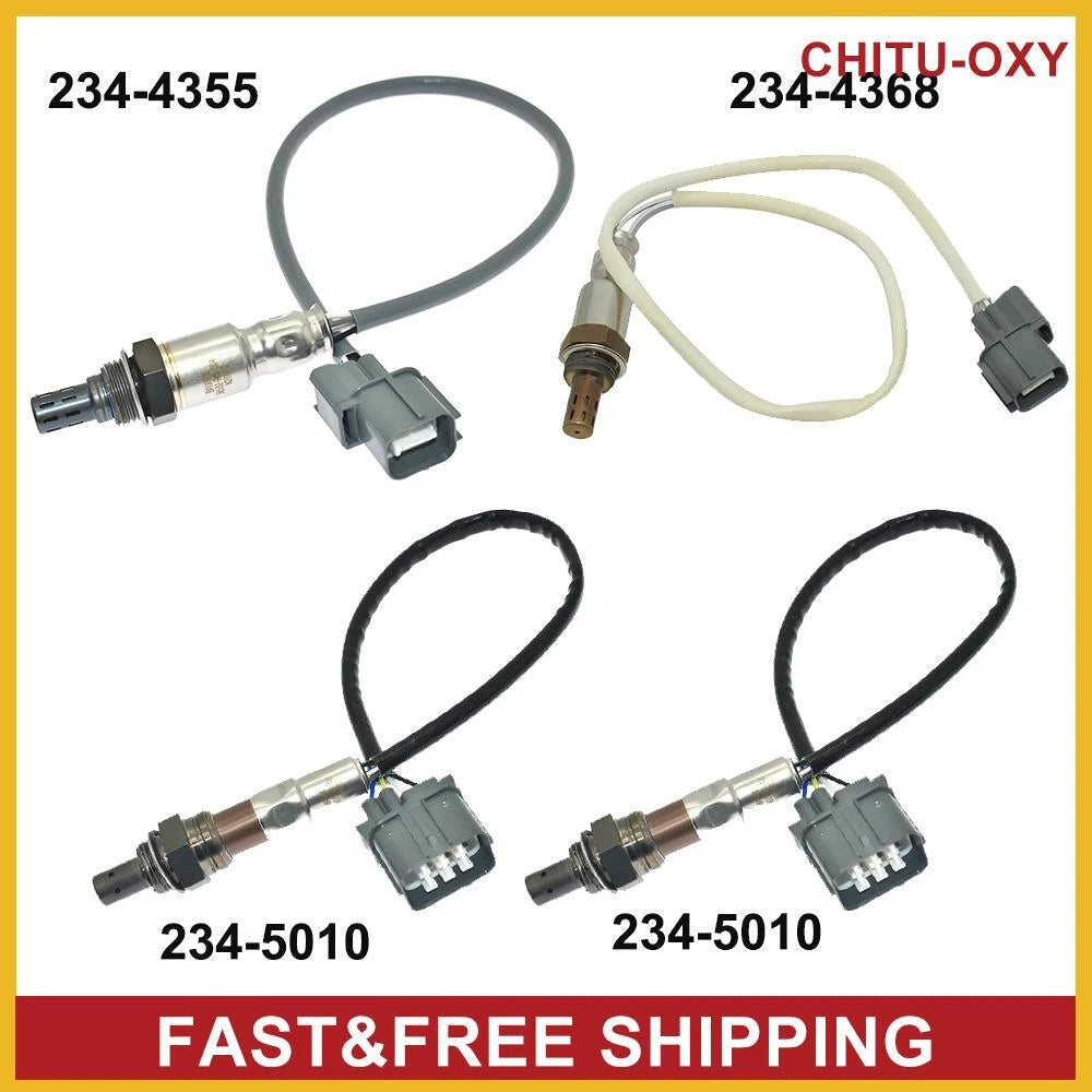 4PCS Oxygen Sensor For Honda Accord Odyssey Pilot Ridgeline Acura MDX RL TL 3.5L 6B93BC-57