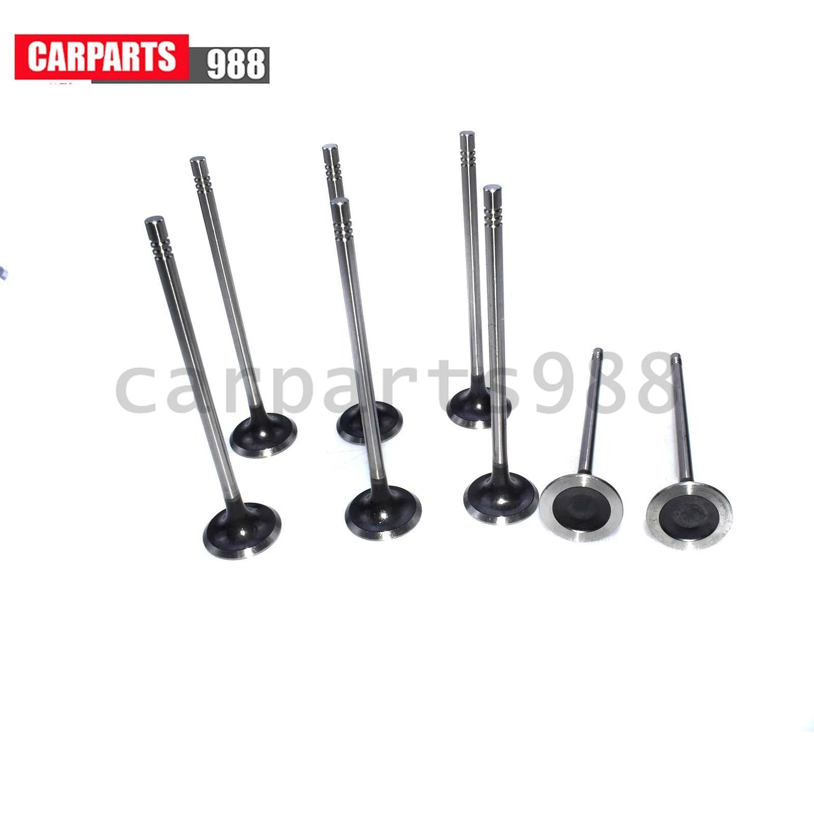 Set of 8 Exhaust Valves For 2005-10 Mini Cooper S R56 N14 1.6L Turbo 11347547187 6B93BC-57
