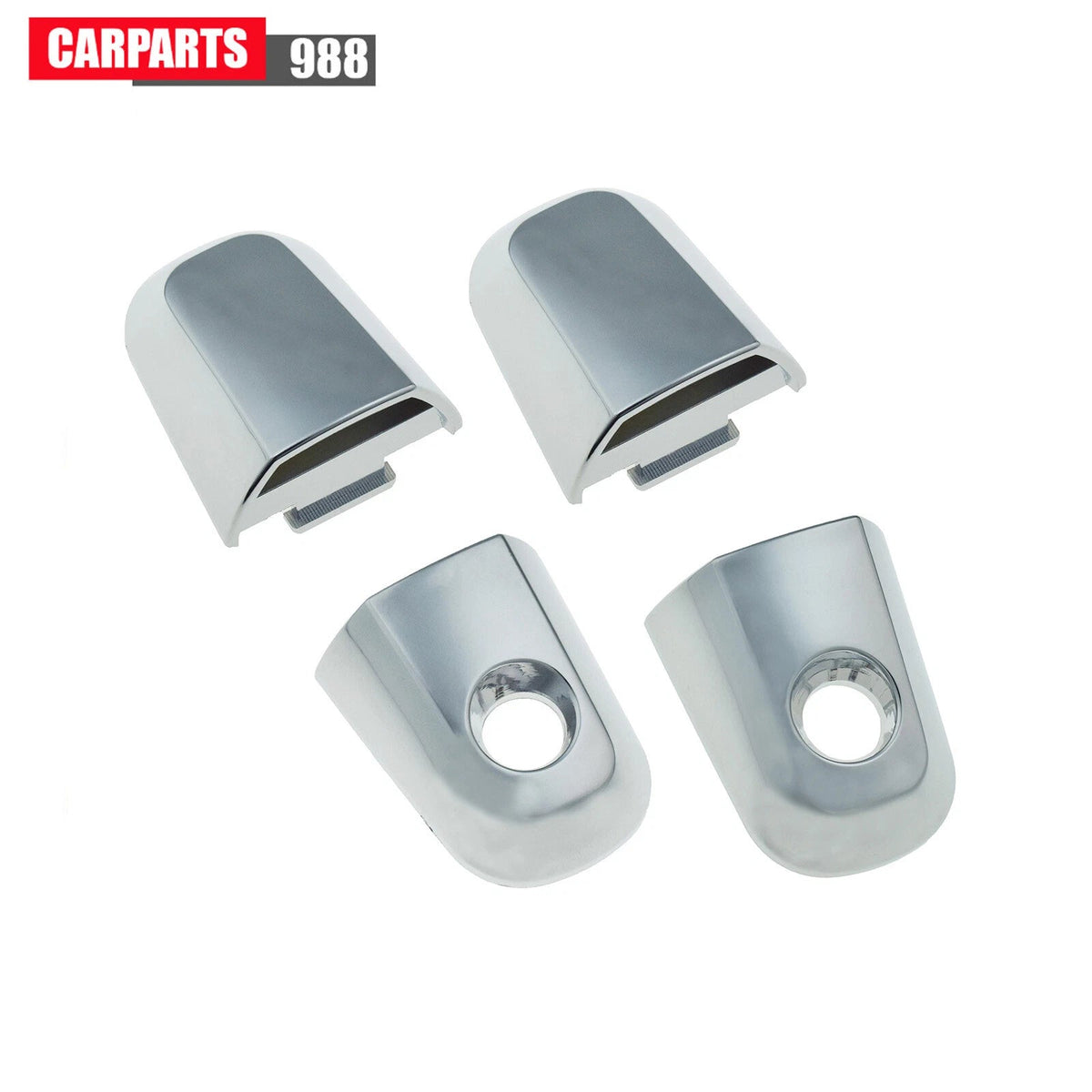 Outside Door Handle Cover Chrome Front / Rear For Mitsubishi Pajero Sport L200 6B93BC-57