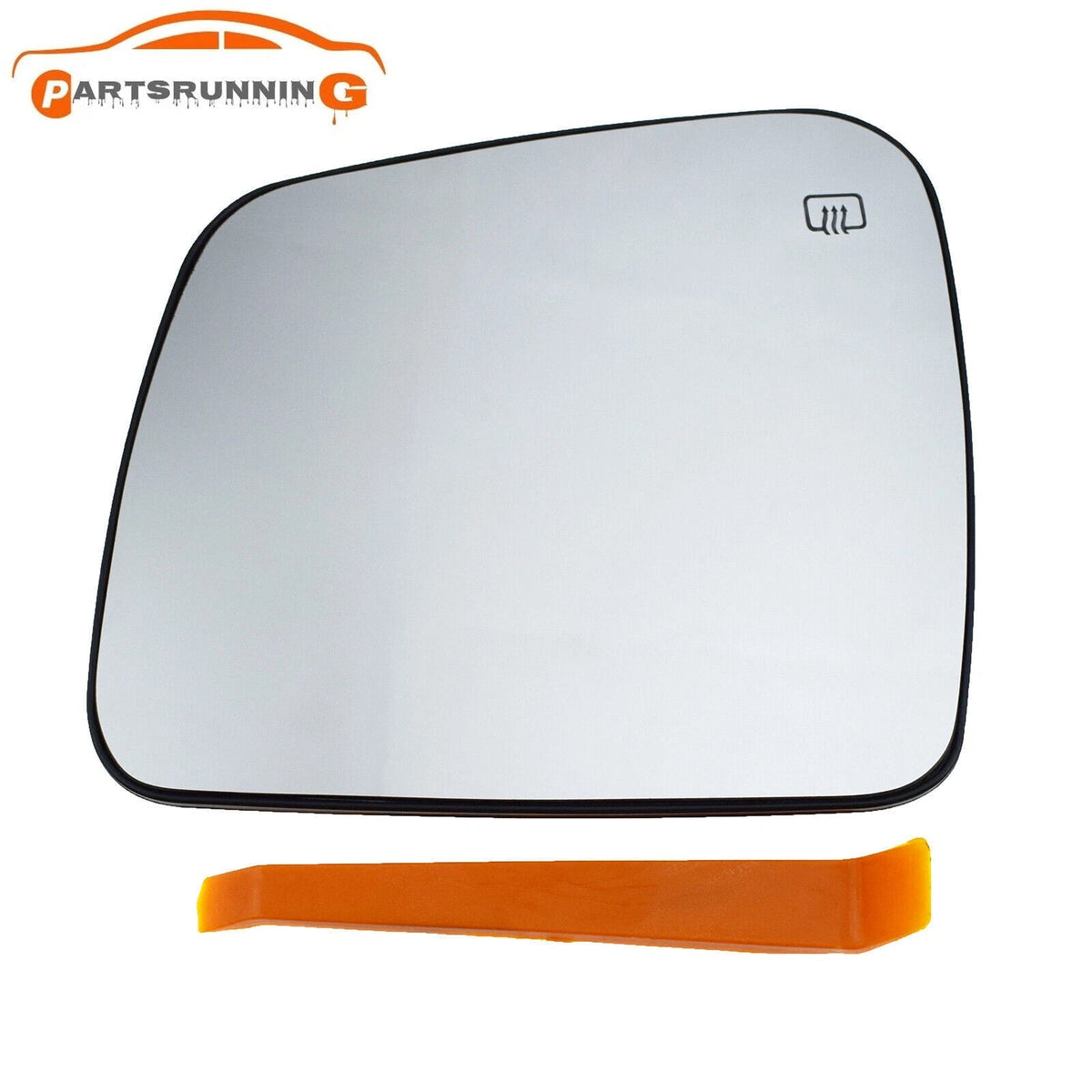 For Jeep Grand Cherokee Dodge Durango 2011-22 Mirror Glass Heated Driver Side LH 6B93BC-57
