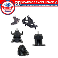 Motor & Trans Mount 5PCS Set for 2003-2007 Honda Accord 3.0L for Auto Trans 6B93BC-57