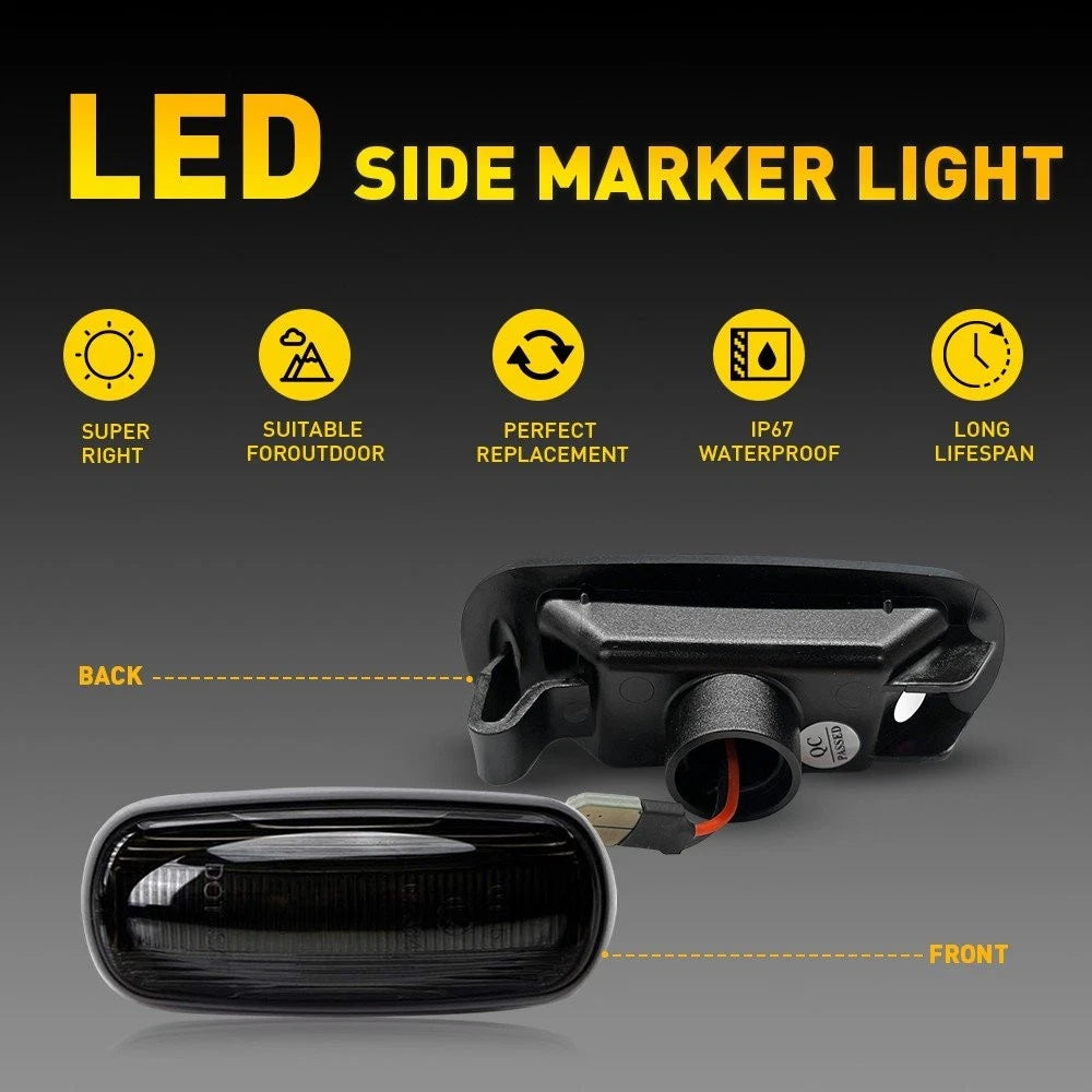 For Dodge RAM 2500HD 3500HD 2003-2009 Fender Marker Dually Bed LED Light White A 6B93BC-57