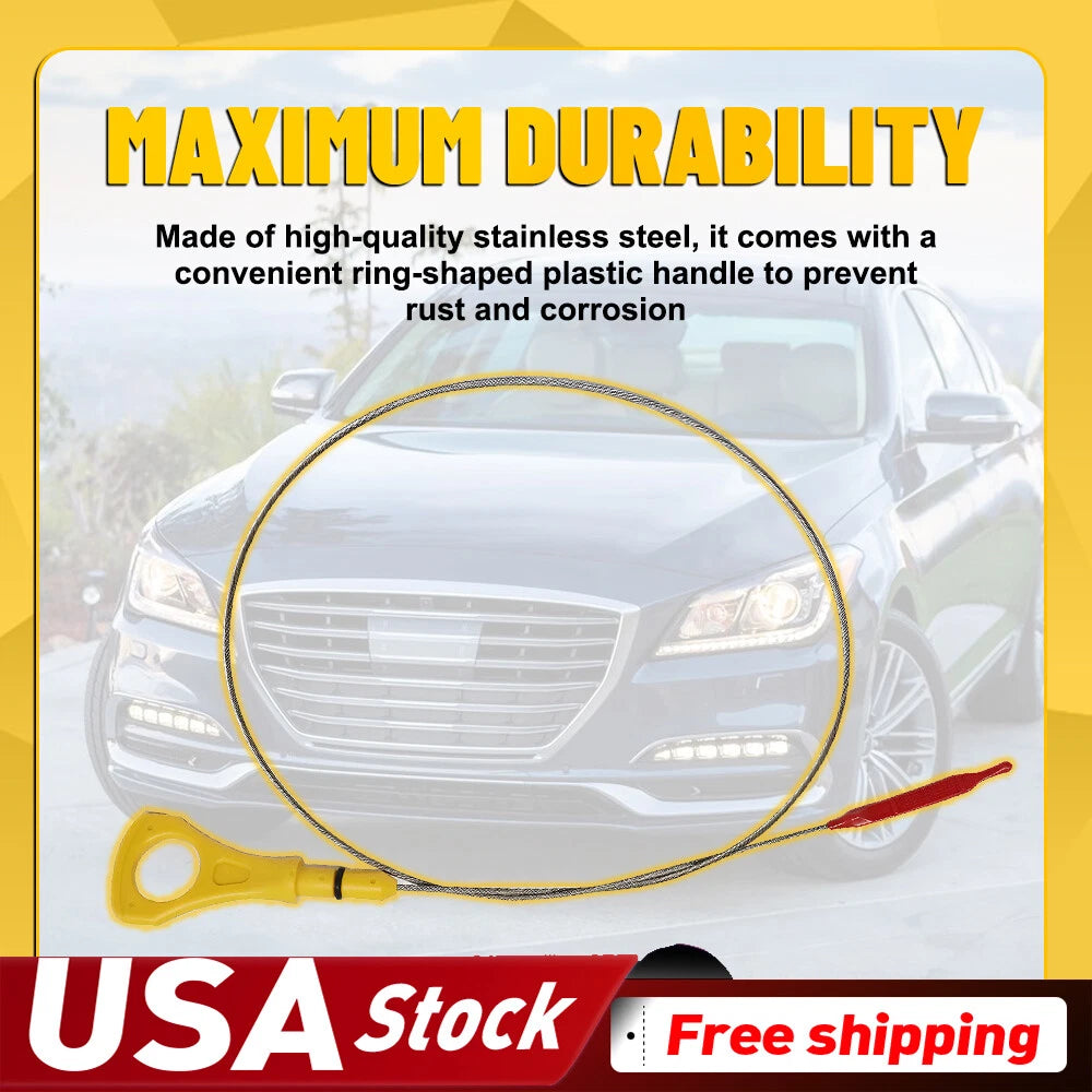 Engine Dipstick Oil 26611-3CKA0 Fits 2013-19 Hyundai Genesis Sedan : DH /G80/G90 6B93BC-57