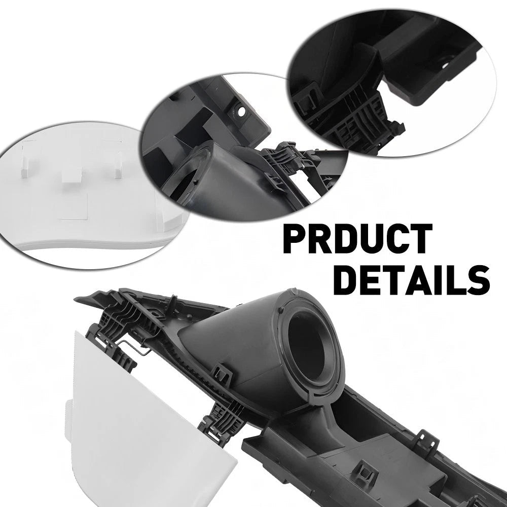 Fuel Filler Door Housing White Gas Cover For Ford Transit Van 150 250 350 15-23 6B93BC-57