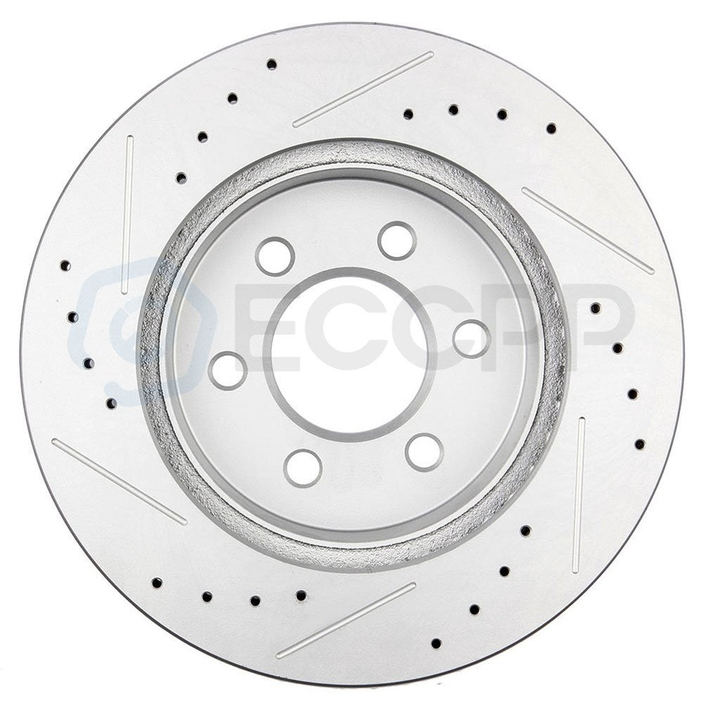 Front Brake Rotors Pads + Wheel Hub for 2000 2001 2002 4WD Dodge Dakota Durango KOEEP