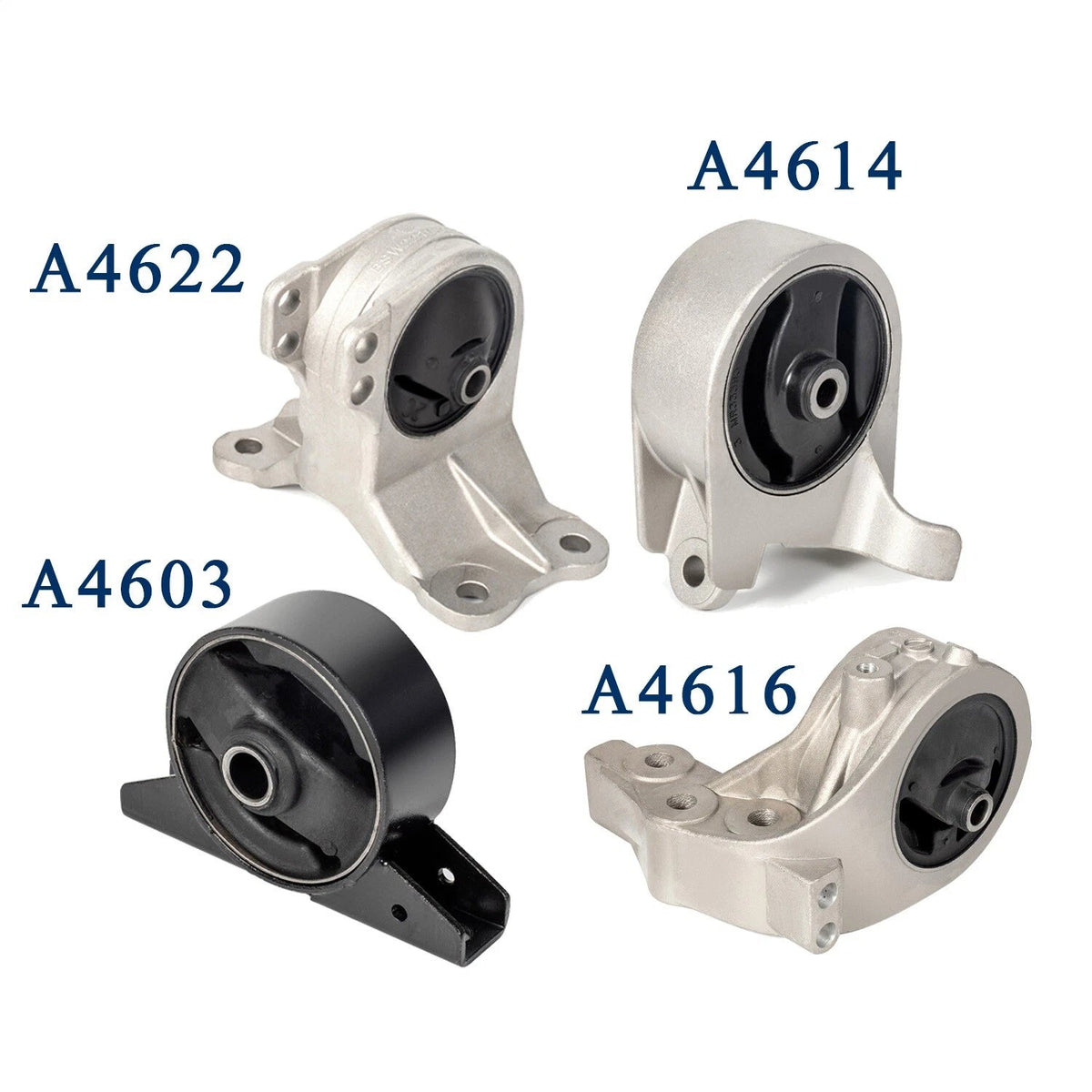 Engine Mount Set compatible with Mitsubishi 2000-2005 Eclipse Dodge 2001-2005 6B93BC-57
