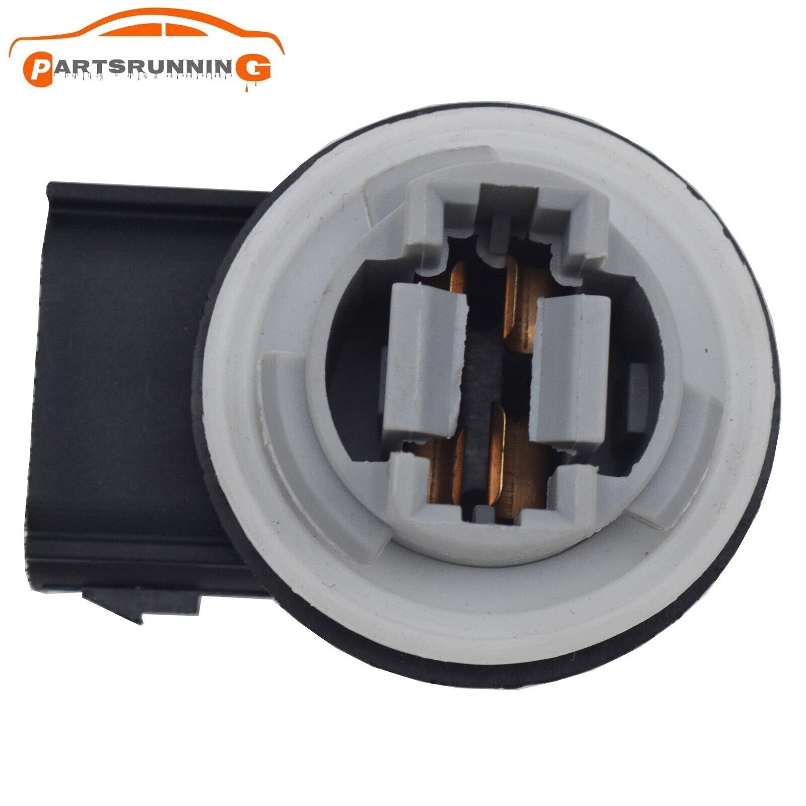 2U5Z13411DA Set of 2 Light Bulb Socket For Ford E150 F-250 350 Lincoln Mercury 6B93BC-57