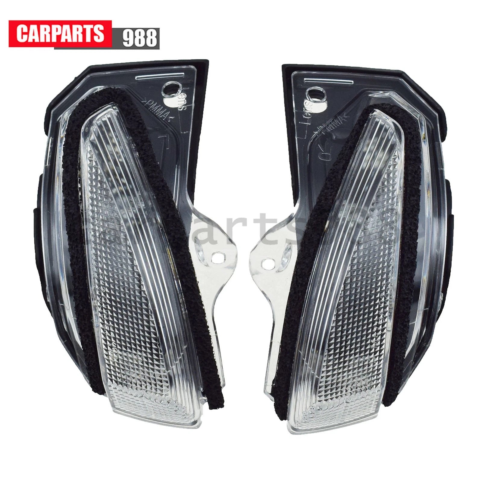 2Pcs Left Right Rearview Mirror Turn Signal Light For 2019-2021 Toyota Corolla 6B93BC-57