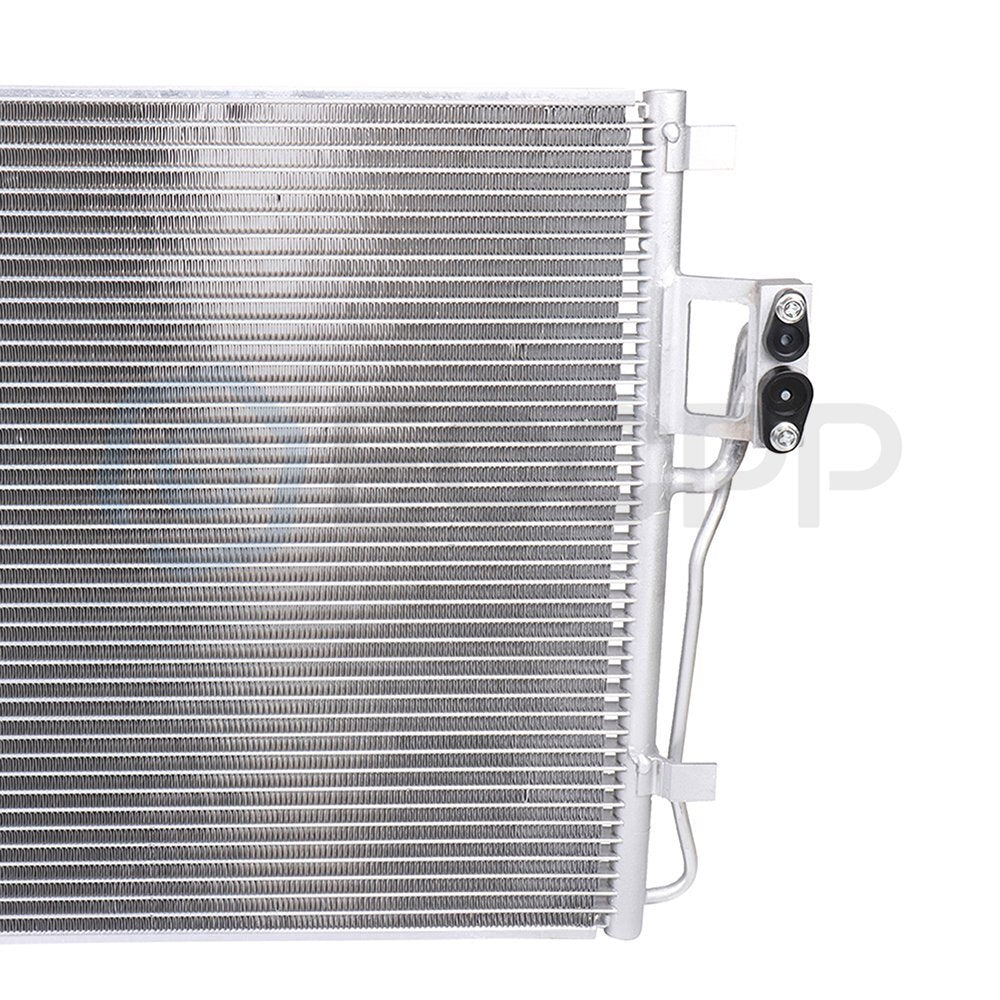 AC Condenser & AC Compressor Cooling Kit For 11-12 Hyundai Santa Fe Kia Sorento 6B93BC-57