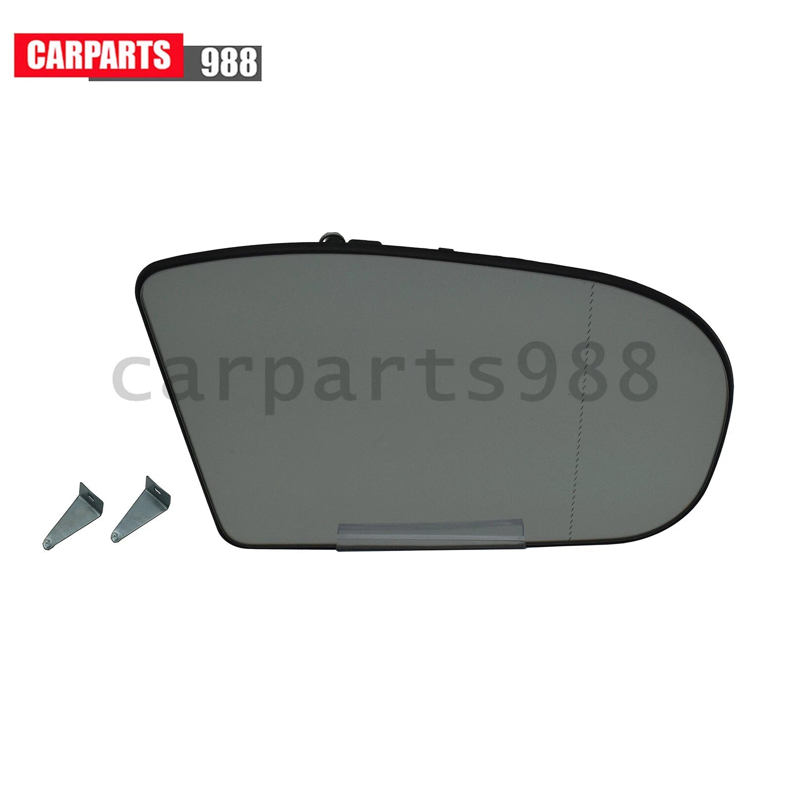 Right Side Heated Wing Mirror Glass w/ Backing For Mercedes W211 W203 2038101021 6B93BC-57