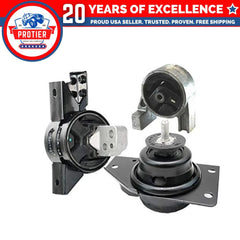 Motor & Trans Mount 3PCS Set for 2006-2011 Hyundai Accent/ Kia Rio Rio5 1.6L 6B93BC-57