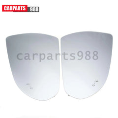 Left Right Rearview Mirror Glass Bind Spot Monitoring For Hyundai Elantra 17-20 6B93BC-57