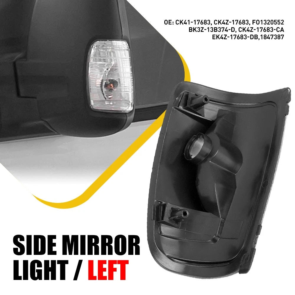 For 2015-2021 FORD TRANSIT 250 150 350 HD Driver Mirror Side Turn Signal Light 6B93BC-57
