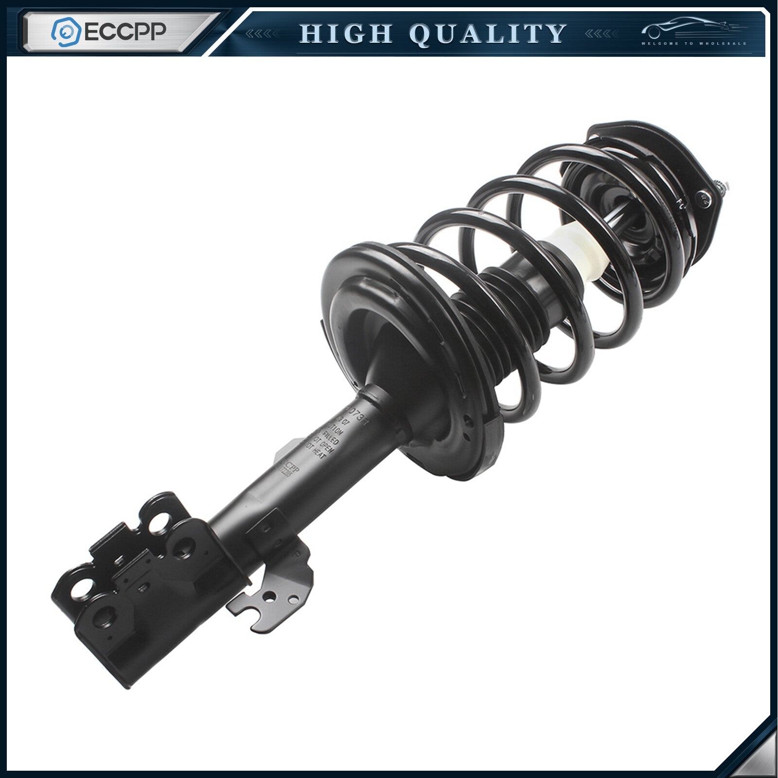 For 04-06 Toyota Camry/Solara (2) Front Complete Strut & (2) Rear Shock Absorber 6B93BC-57