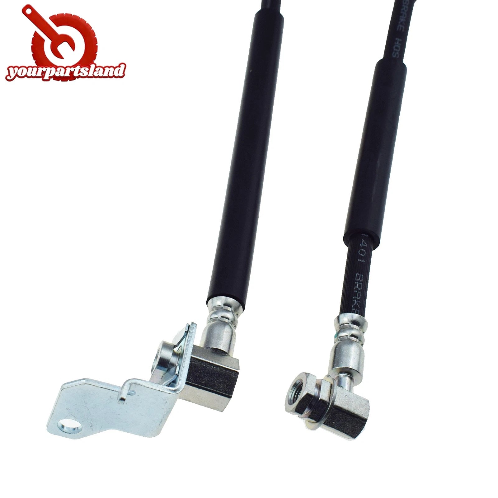 2Pc Front Pair Brake Hydraulic Hose for Ford Explorer Ranger Mazda B3000 Mercury 6B93BC-57