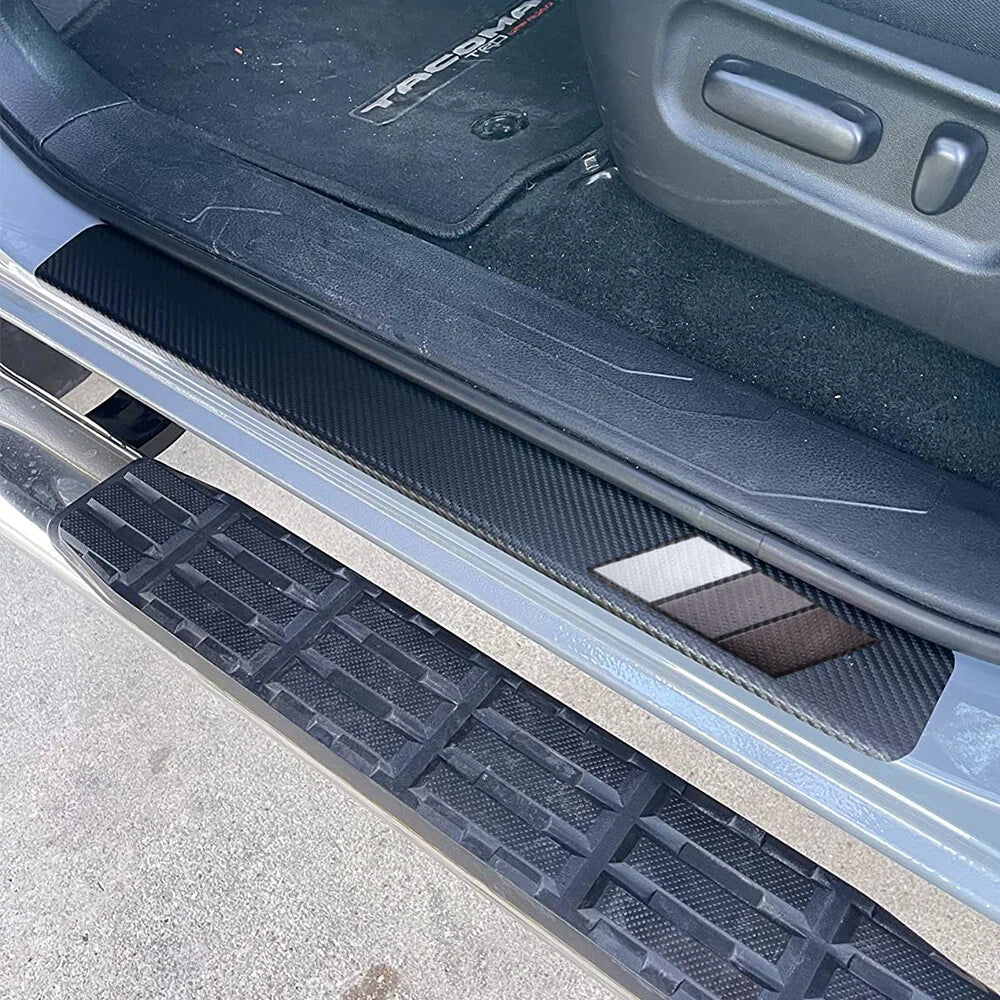 Car Door Sill Plate Step Threshold Protect Cover For Toyota Rav4 Camry Tacoma EA 6B93BC-57