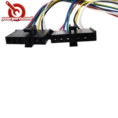2PCS Rear Stop Tail Lamp Wiring Harness Loom Repair Cable for Ford Transit 00-15 6B93BC-57