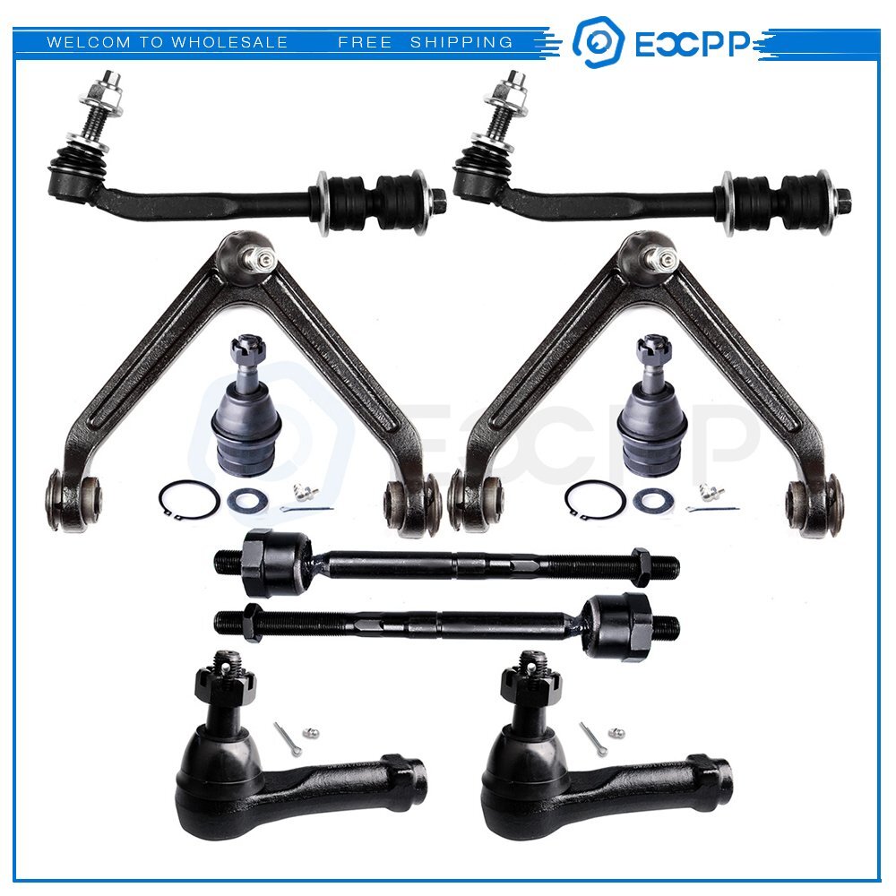 Fit For Chrysler Aspen Dodge   Control Arm Tie Rod End Stering Parts 10x 6B93BC-57